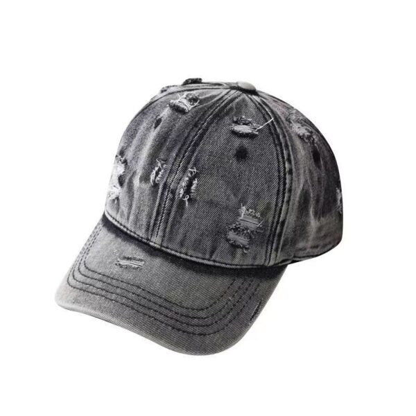 Vintage Vibe Washed Denim Cap - Image 5