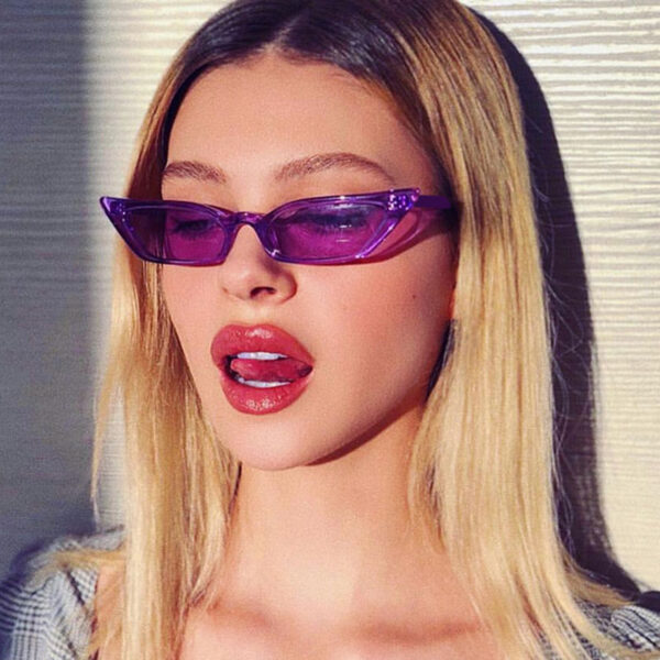 Cat Eye Sunglasses Women Small Size