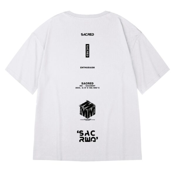 Loose T-shirt SACRED Men's Plus Size - Image 3