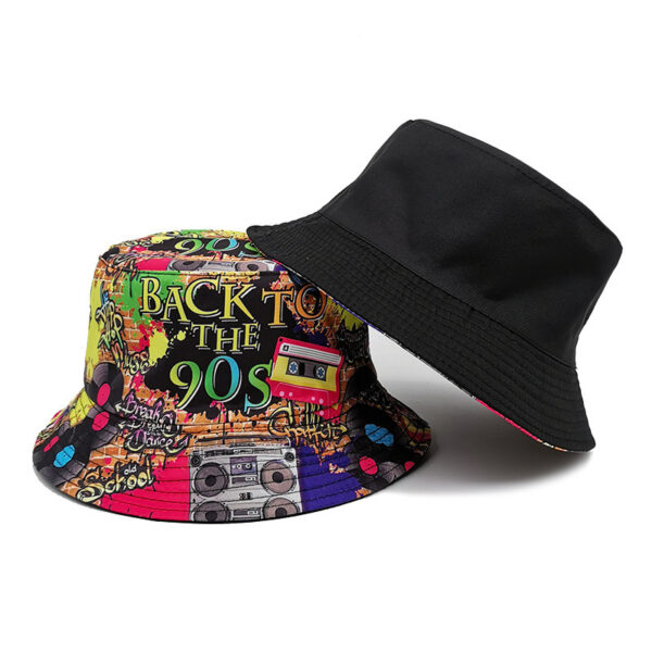 Retro Tape Pattern Hat