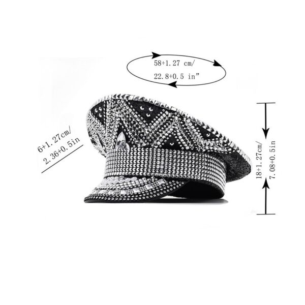 Party-Festival Paillette Diamond Hat - Image 3