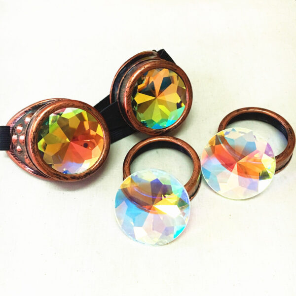 Kaleidoscope Steampunk Glasses - Image 9