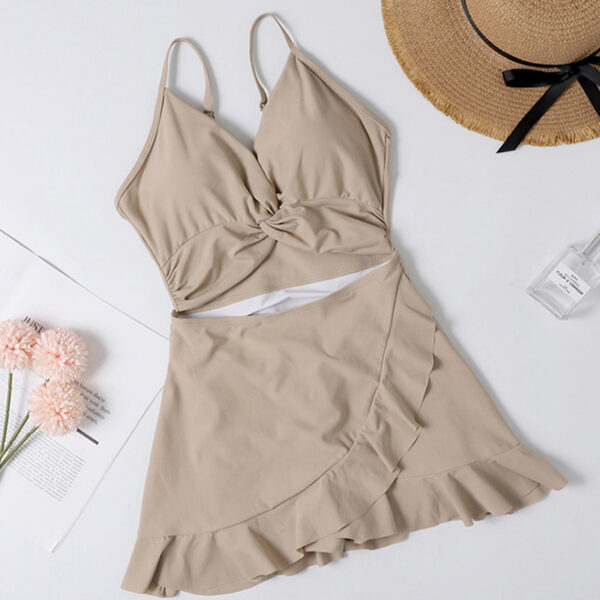 Sexy Pool-Party Short Dress Crop Top - Image 5