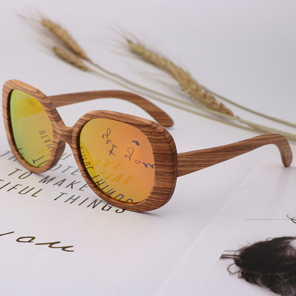 Outdoor Bamboo Wood Glasses - Image 5