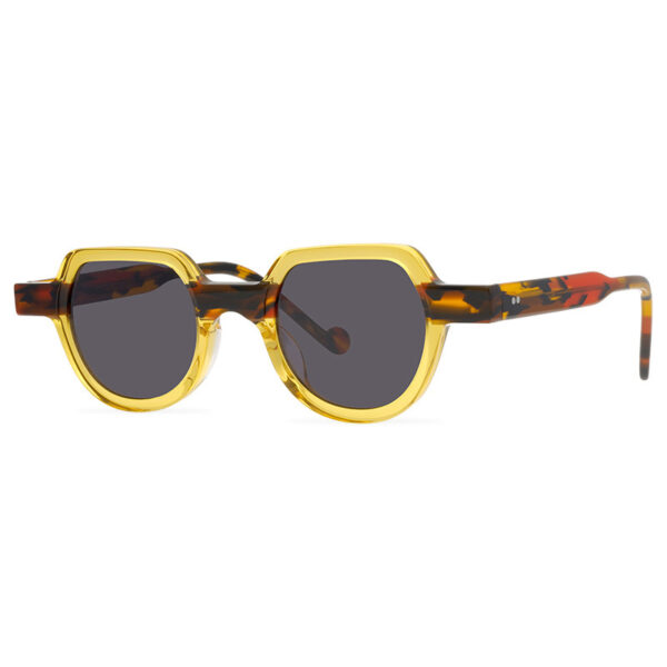 Niche Retro Literary Style Resin Sunglasses - Image 4