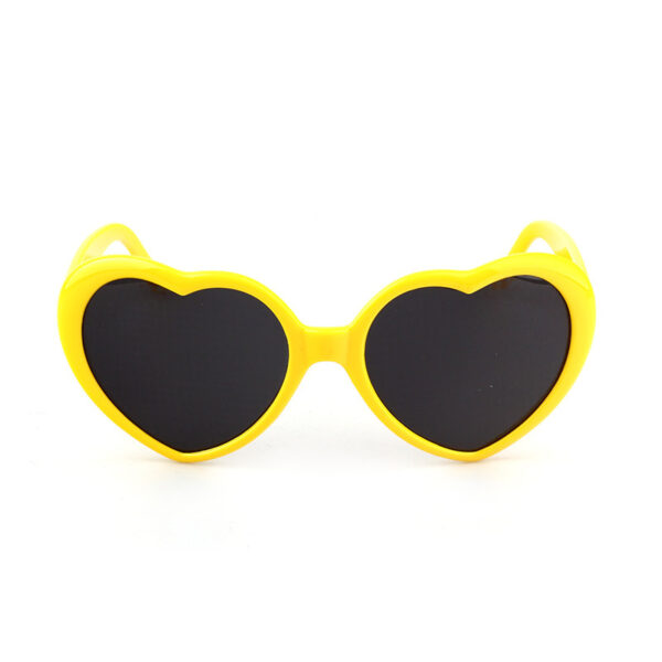 Festival Love Sunglasses Diffraction heart Special Effect - Image 6