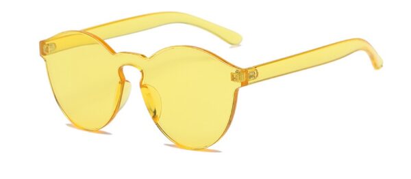 Therapy Color Festival Frameless Conjoined Jelly Transparent Sunglasses (12 colours) - Image 8