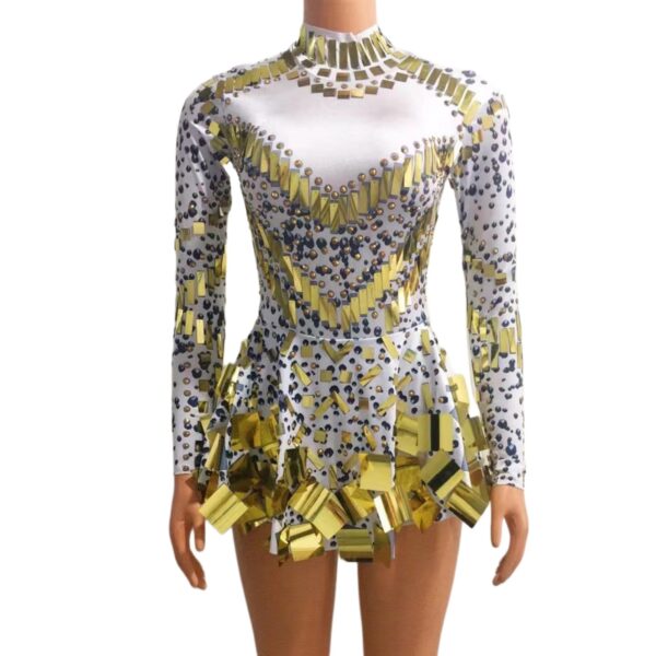 Glamour Spark Mirror-Glow Festival Dress - Image 4