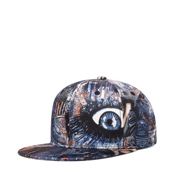 Abstract Graffiti Three-dimensional Pattern Cap - Image 4