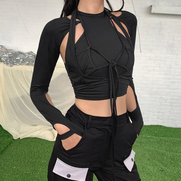 Sexy Hollow Slim-fit Hip Dress - Image 8