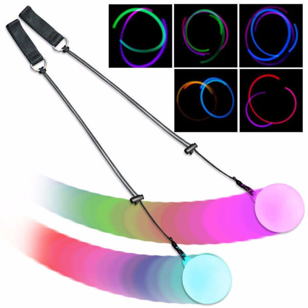 GLOW POI Thrown Balls