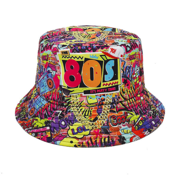 Retro Tape Pattern Hat - Image 4