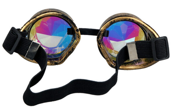 Kaleidoscope Steampunk Goggles Round Wind-proof - Image 5