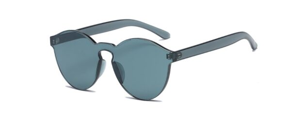 Therapy Color Festival Frameless Conjoined Jelly Transparent Sunglasses (12 colours) - Image 5
