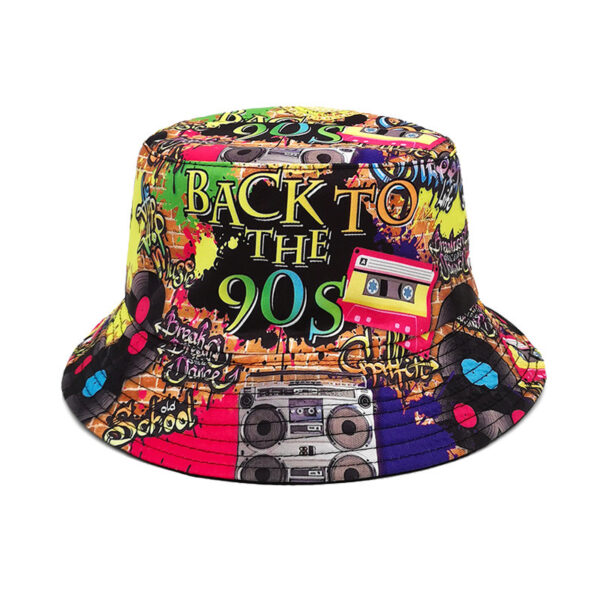 Retro Tape Pattern Hat - Image 5