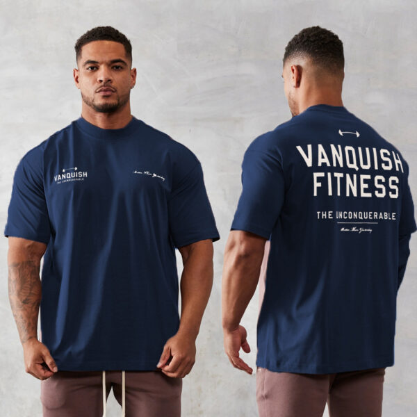 Men's Pure Cotton Round Neck Short Sleeve T-shirt - Image 8
