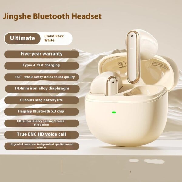 Bluetooth Headset True Wireless Ultra-long Life Battery - Image 2
