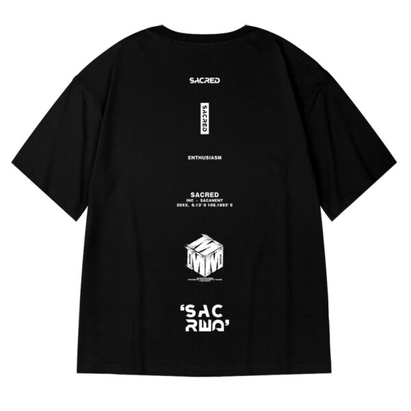 Loose T-shirt SACRED Men's Plus Size - Image 2