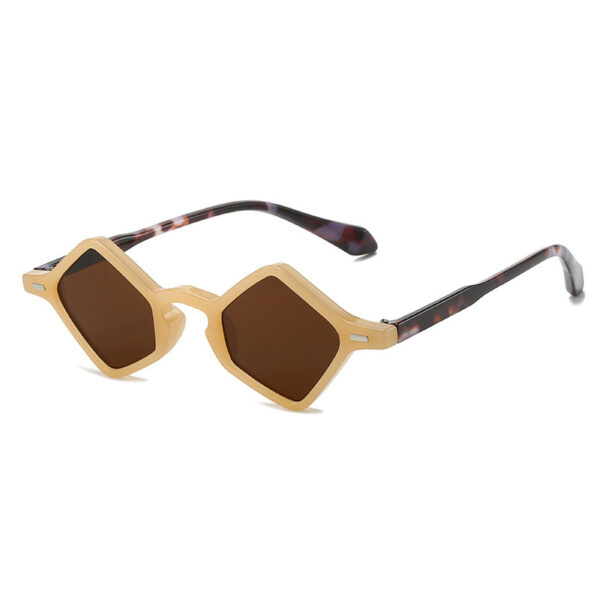 Women's Fashion Geometry Pattern Sunglasses - Image 5