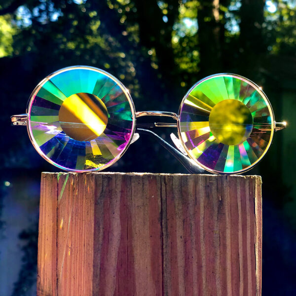 GLO FX Imagine Kaleidoscope Glasses – Wormhole - Image 3