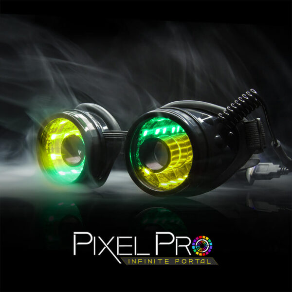 GLO-FX Pixel Pro Infinite Portal Goggles - Image 2