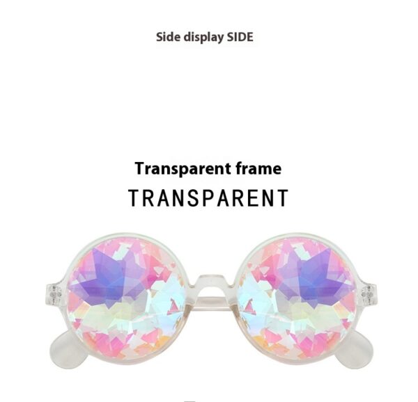 Kaleidoscope Sunglasses Faceted Mosaic - Image 2
