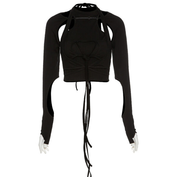 Sexy Hollow Slim-fit Hip Dress - Image 3