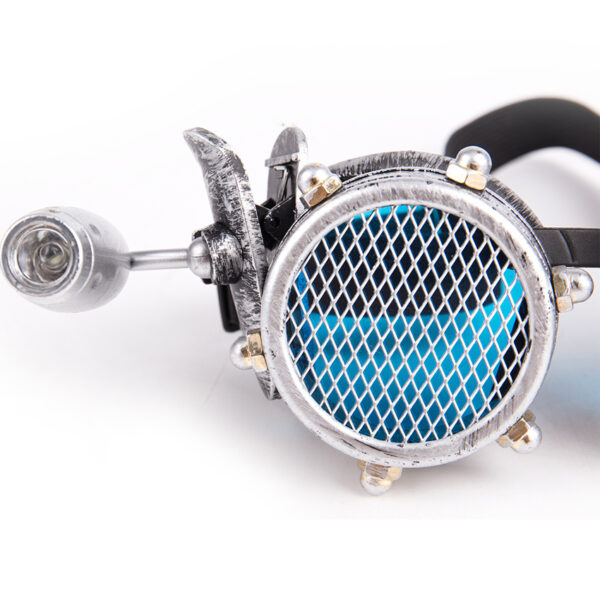 Steampunk Industrial Goggles Retro Plus LED Lights - Image 5