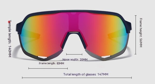 Outdoor One-piece Sunglasses - Image 2
