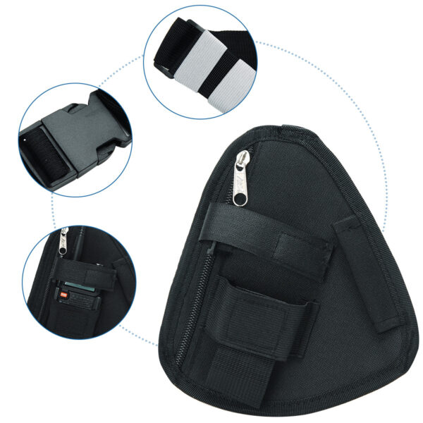 Black Triangle Backpack - Image 4