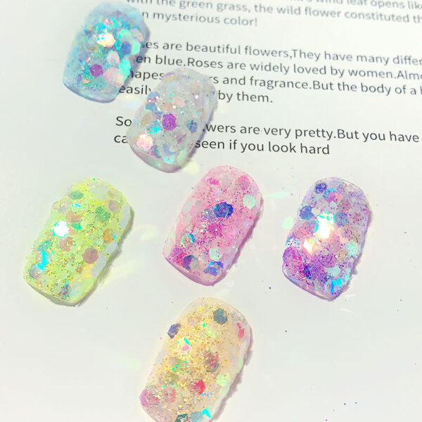 Festival Glow Nail Art Sequin Kit - Image 5