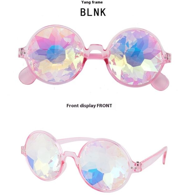 Kaleidoscope Sunglasses Faceted Mosaic - Image 5