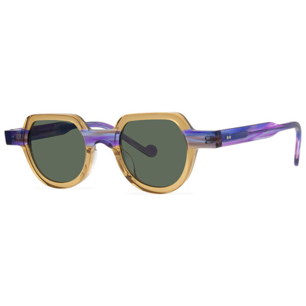 Niche Retro Literary Style Resin Sunglasses - Image 5