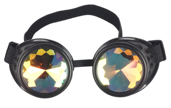 Kaleidoscope Steampunk Goggles Round Wind-proof - Image 3